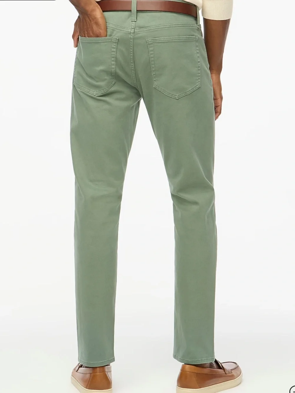 J. Crew Men’s Straight-Fit Garment Dyed Five Pocket Jean NWT 30x32